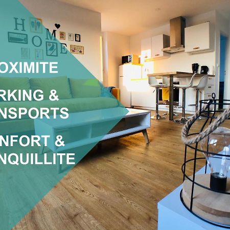 Charmant Appartement 1-4 Personnes, Proche Centre Avec Parking Nantes Exterior photo