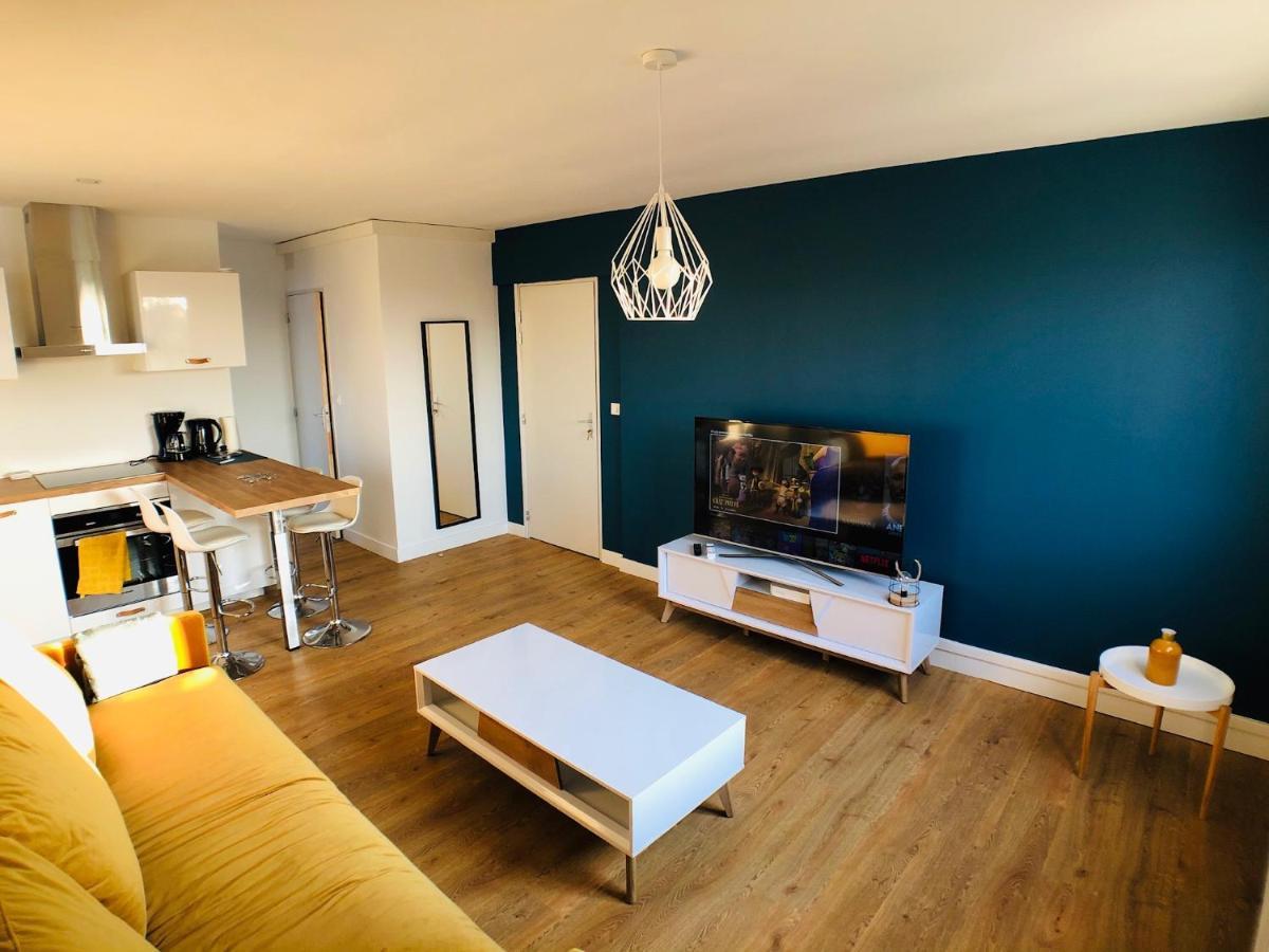 Charmant Appartement 1-4 Personnes, Proche Centre Avec Parking Nantes Exterior photo