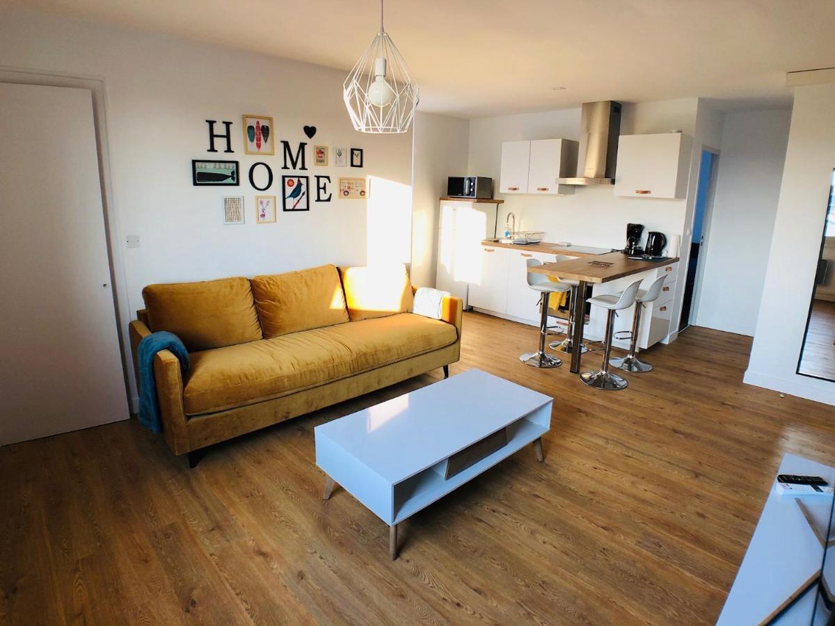 Charmant Appartement 1-4 Personnes, Proche Centre Avec Parking Nantes Exterior photo