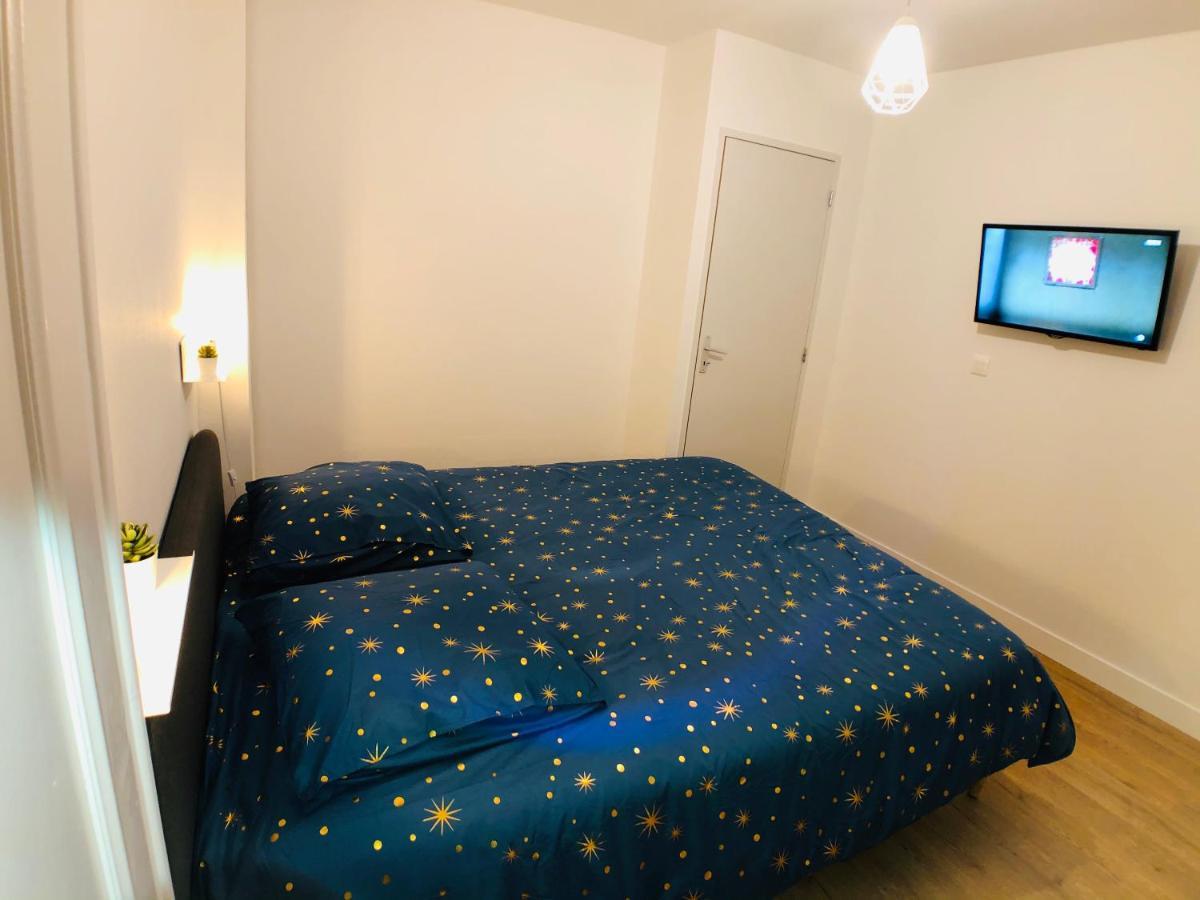 Charmant Appartement 1-4 Personnes, Proche Centre Avec Parking Nantes Exterior photo