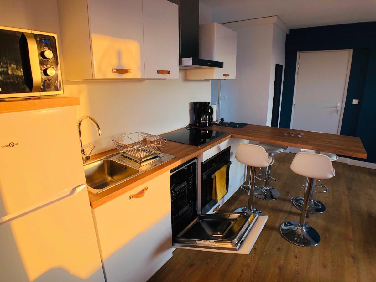 Charmant Appartement 1-4 Personnes, Proche Centre Avec Parking Nantes Exterior photo